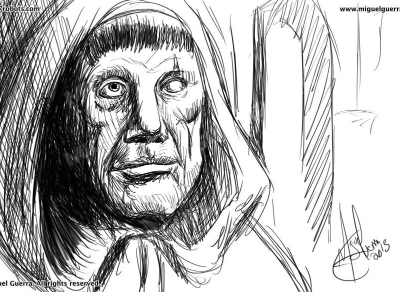 Doodle: Hooded Man