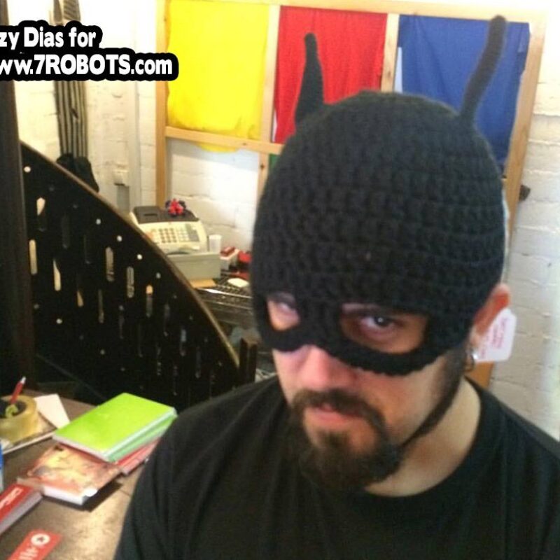 Crochet Batman Hat and Mask FREE Pattern