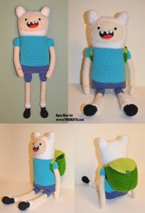 Adventure Time Crochet Finn version 2
