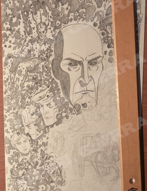 In Progress: Super Corp Heroes pg.6