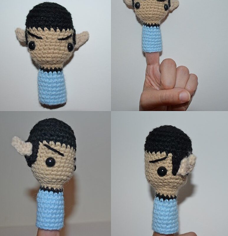Amigurumi: Spock the Finger Puppet