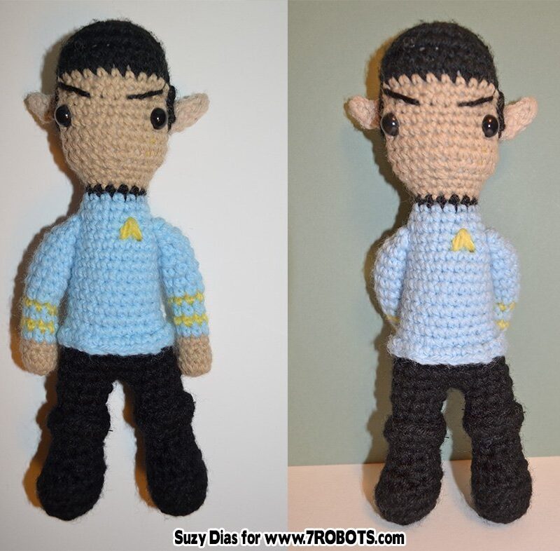 Amigurumi Spock (Fun with Star Trek)