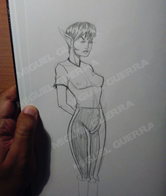 Spockette Sketch