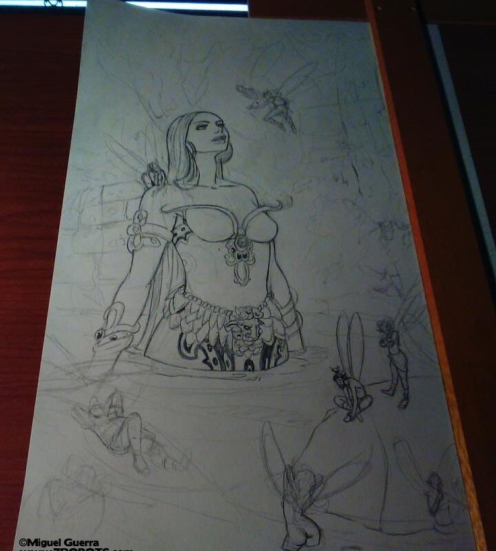In Progress: Water Nymph