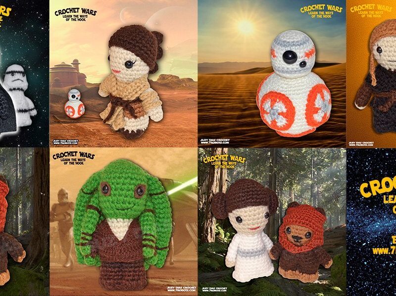 Crochet Wars: Learn the Ways of the Hook! Amigurumi Star Wars by Suzy Dias