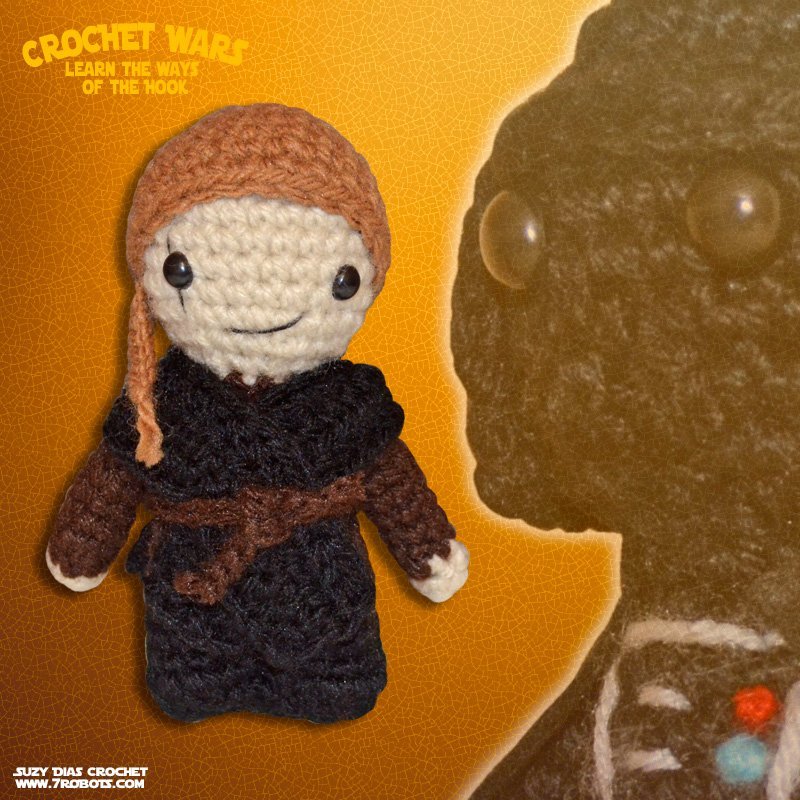 Star Wars Crochet Anakin Skywalker by Suzy Dias
