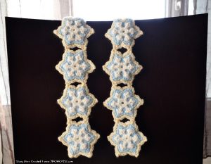 Crochet Cookie Scarf by Suzy Dias. Design by Twinkie Chan.