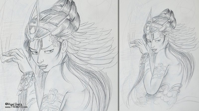 fairies and pixies sketches
