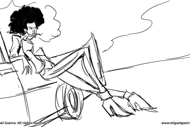 Afro cool by #miguelguerra #art #artwork #afropunk #wp