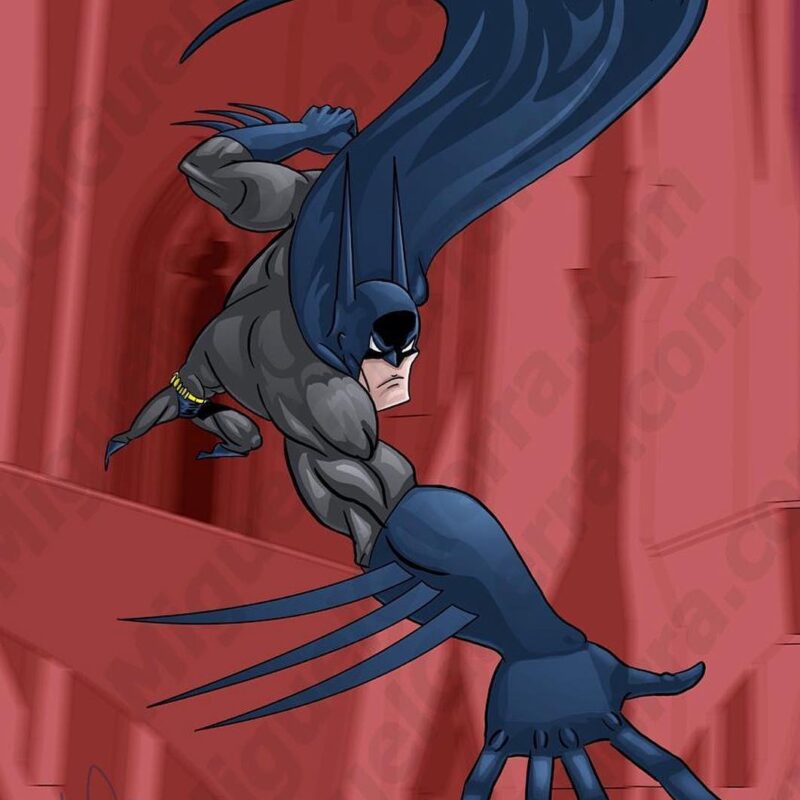 It’s the #Batman! By #MiguelGuerra #miguelguerraartist #wp