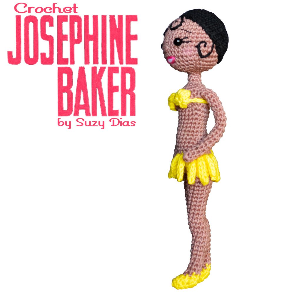  Crochet Josephine Baker by Suzy Dias