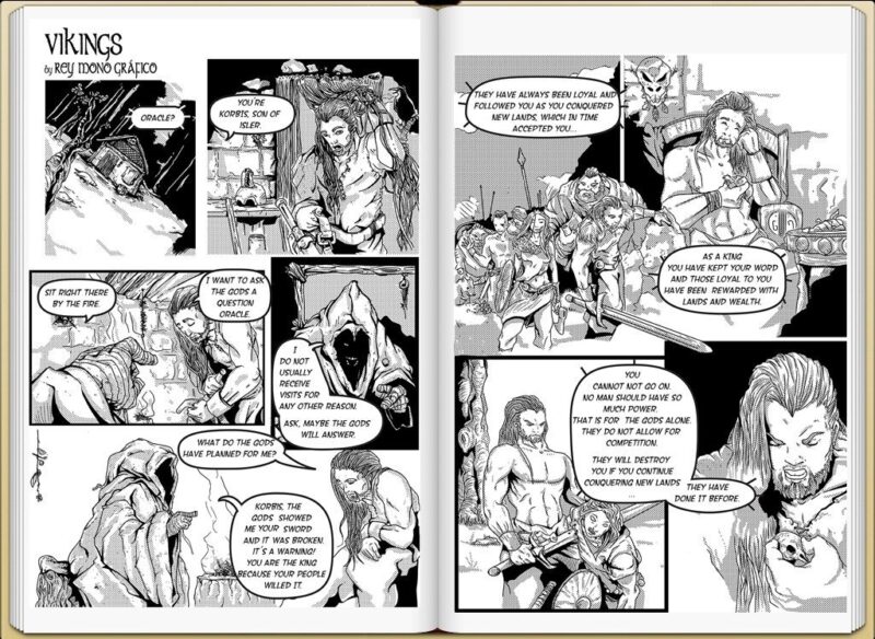 Earth Dream vol2 sample page: FREE Indie Anthology