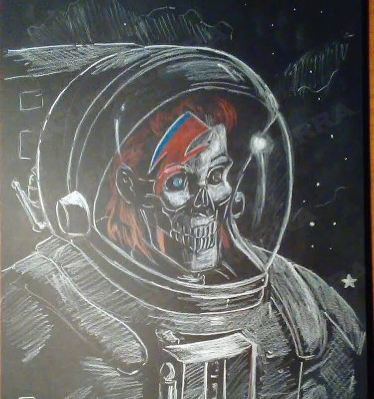 Another Bowie piece I did #davidbowie #bowie #art #artwork #pencildrawing #miguelguerra #wp