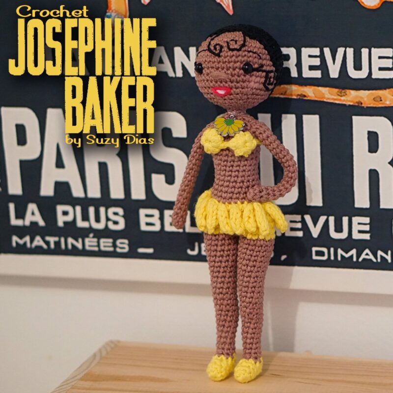 Crochet Josephine Baker by Suzy Dias