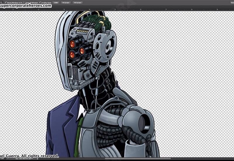 Past Due (Super Corporate Heroes) Comic Character #InvisibleHand by #MiguelGuerra  #wp #miguelguerraartist #comic #art #artwork