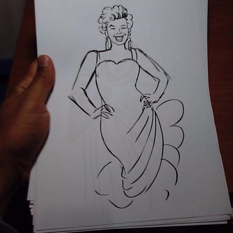 Experimenting with an ink bush by #MiguelGuerra #miguelguerraartist #wp