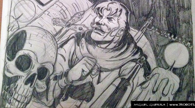 #Nostradamus The Curse of the Prophet (Page 8) by #MiguelGuerra #wp #miguelguerraartist