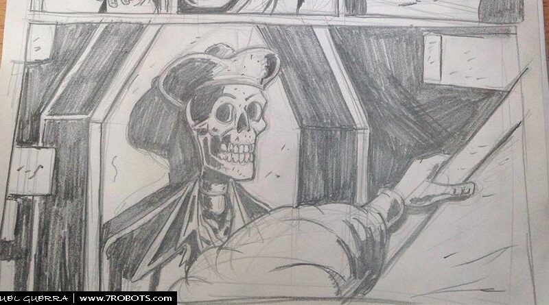 #Nostradamus The Curse of the Prophet (Page 4) by #MiguelGuerra #wp #miguelguerraartist