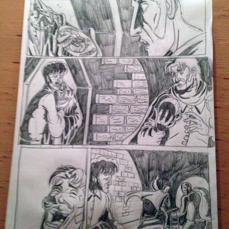 #Nostradamus The Curse of the Prophet (Page 6) by #MiguelGuerra #wp #miguelguerraartist