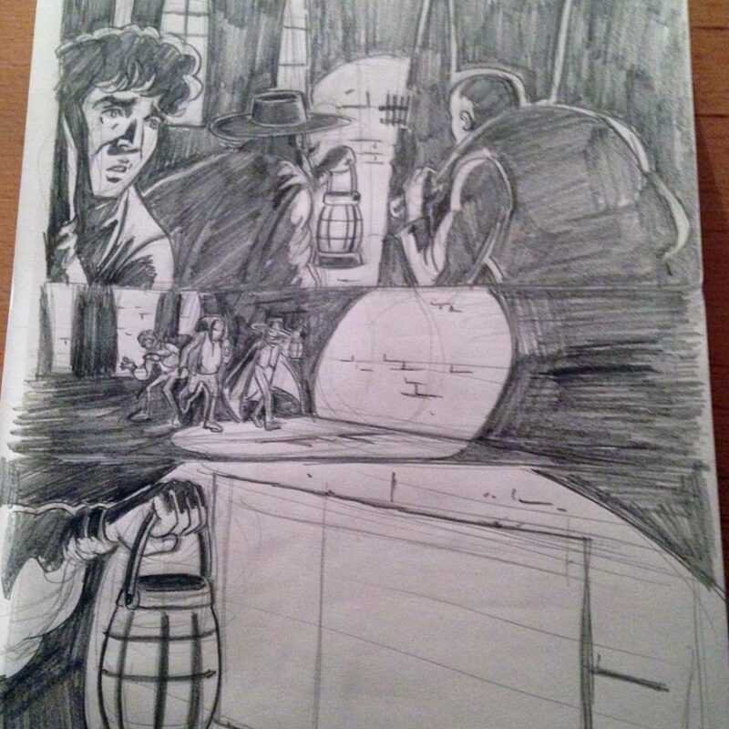 #Nostradamus The Curse of the Prophet (Page 2) by #MiguelGuerra #wp #miguelguerra artist