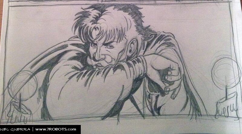 #Nostradamus The Curse of the Prophet (Page 7) by #MiguelGuerra #wp #miguelguerraartist