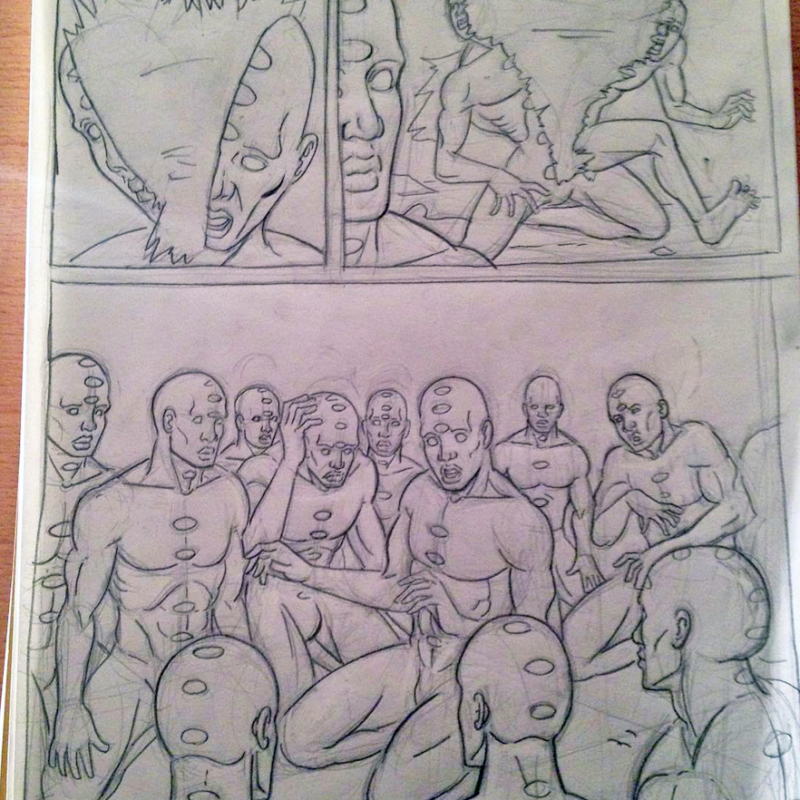 #TheCycle (page 3) from #TalesoftheAbsurd by #MiguelGuerra