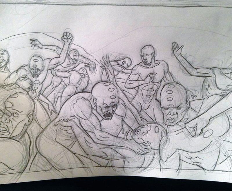 #TheCycle (page 5) from #TalesoftheAbsurd by #MiguelGuerra