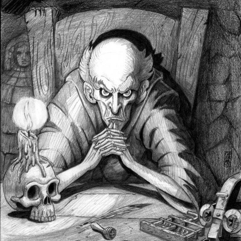 The #Inquisitor Illustration by #MiguelGuerra #miguelguerraartist