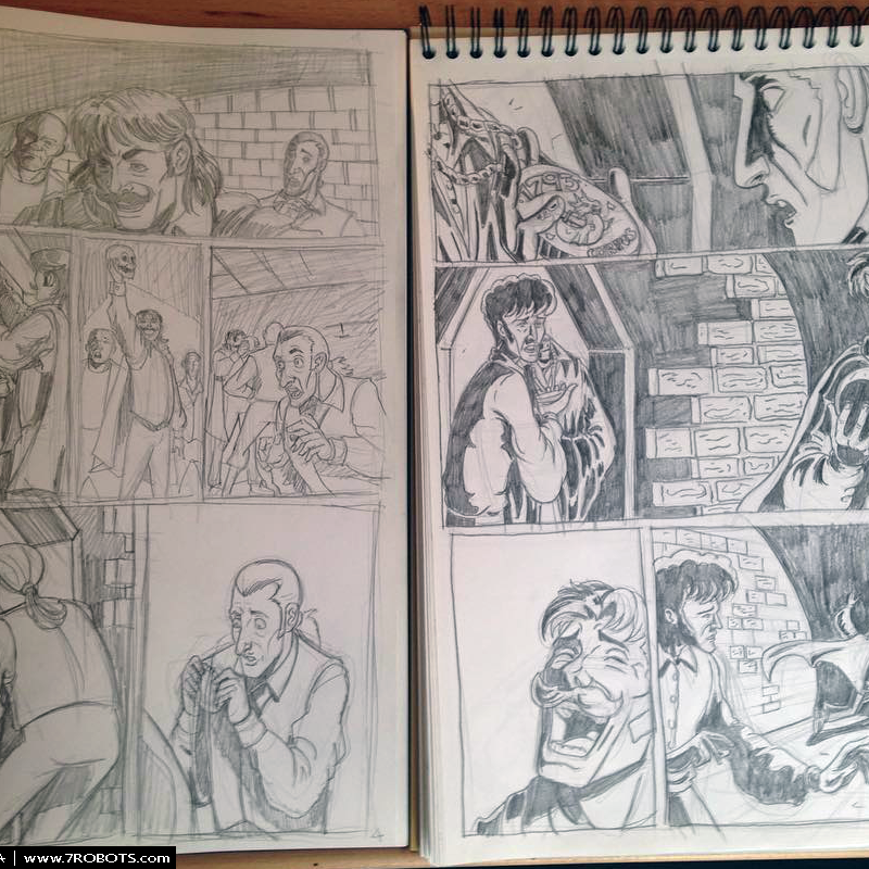 #Nostradamus The Curse of the Prophet storytelling comparison by #MiguelGuerra