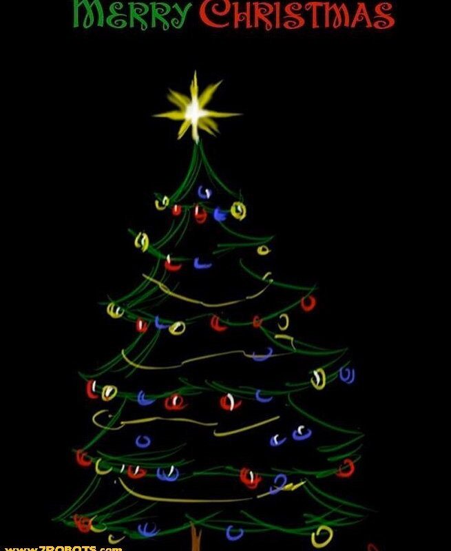 #MerryChristmas from #MiguelGuerra and #7Robots