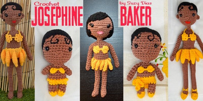 The Evolution of #CrochetJosephineBaker by #SuzyDias