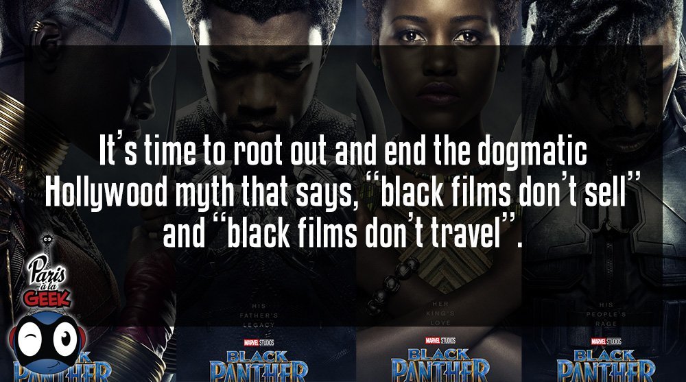 BLACK PANTHER Movie Review (No Spoilers) for Paris à la Geek