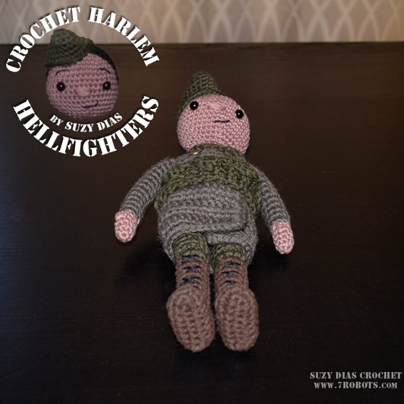 Crochet Harlem Hellfighter by Suzy Dias