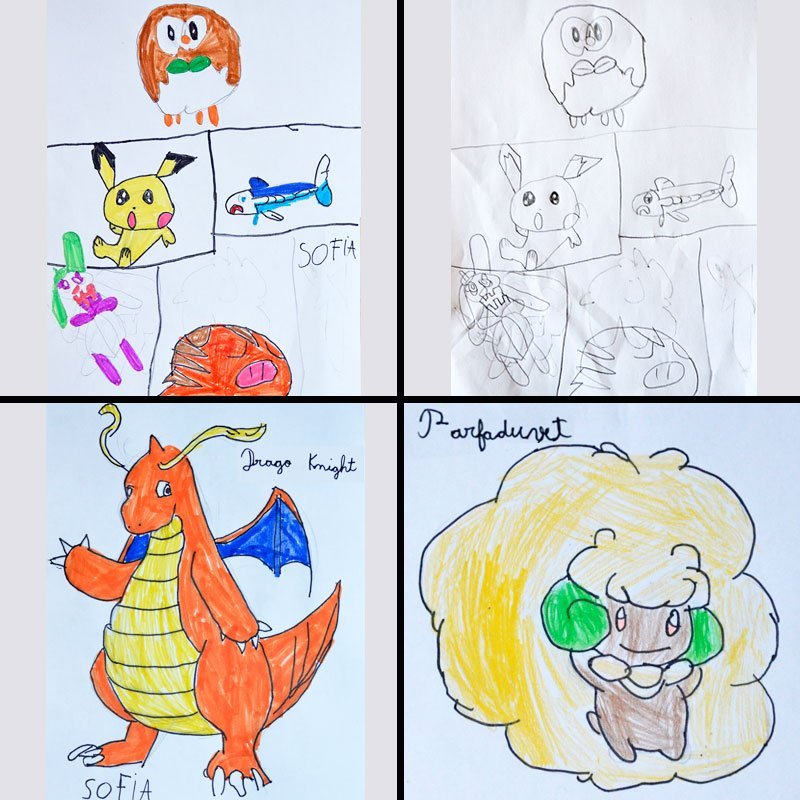 Pokemon Kids Art
