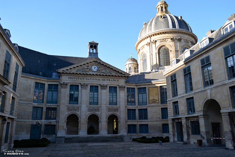 Past Due Art In Progress At Bibliotheque Mazarine In Paris By Miguel Guerra