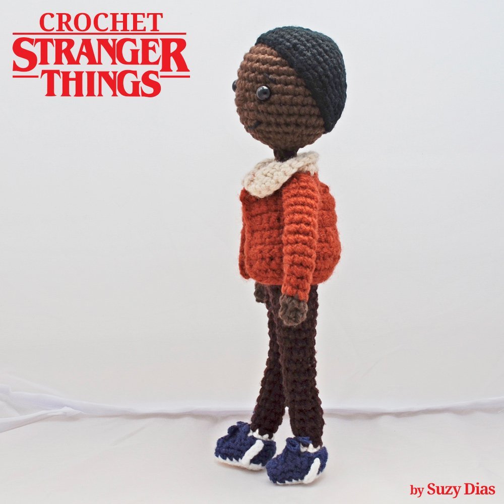 Crochet Stranger Things Lucas Sinclair by Suzy Dias