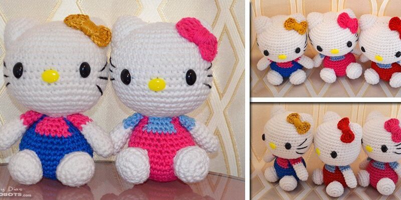 Crochet Hello Kitty Amigurumi Cuteness by Suzy Dias