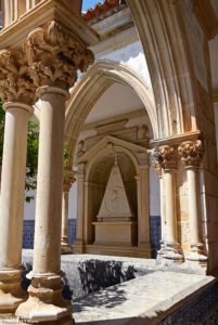 Tomar Portugal Knights Templar Convent of Christ Gothic Cloister. Photos by Suzy Dias