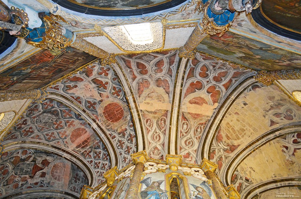 Templar Church - the Rotunda in Tomar, Portugal. Photos by Suzy Dias