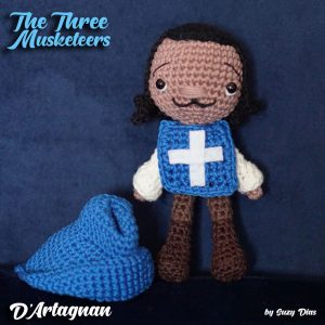 Crochet Three Musketeers d'Artagnan by Suzy Dias