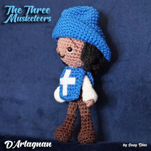 Crochet Three Musketeers d'Artagnan by Suzy Dias