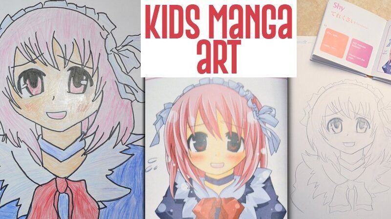 Father and Daughter Manga Moods Kids Art