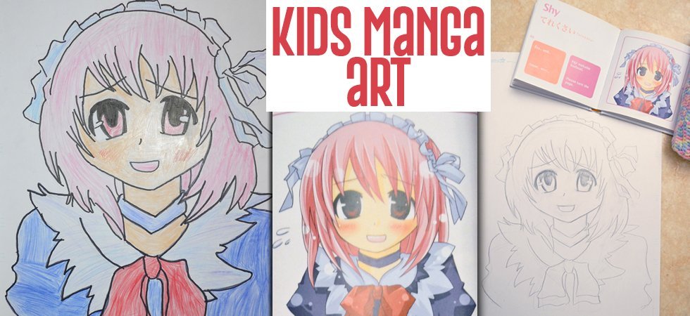 Father and Daughter Manga Moods Kids Art (Sofia Guerra)