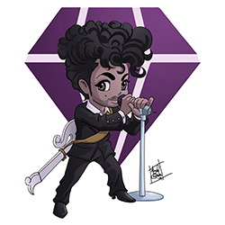 Prince Chibi “Diamonds” by Miguel Guerra