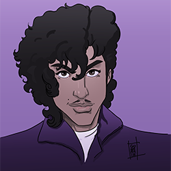 Prince Portrait by Miguel Guerra