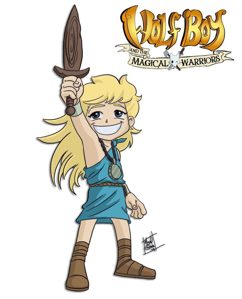Wolf Boy and the Magical Warriors: Tessi the Amazon