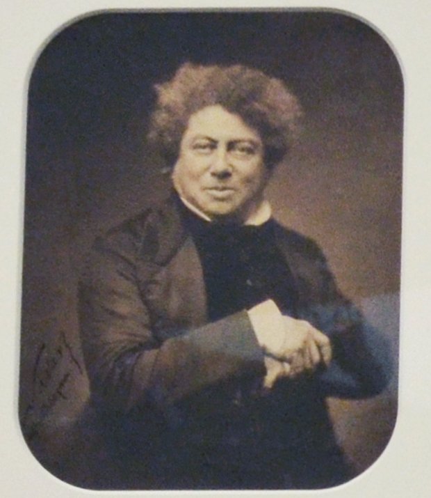 Portrait Alexandre Dumas by Nadar (18550
