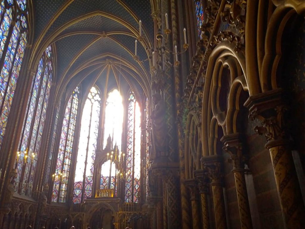 Paris Sainte-Chapelle stained glass windows
