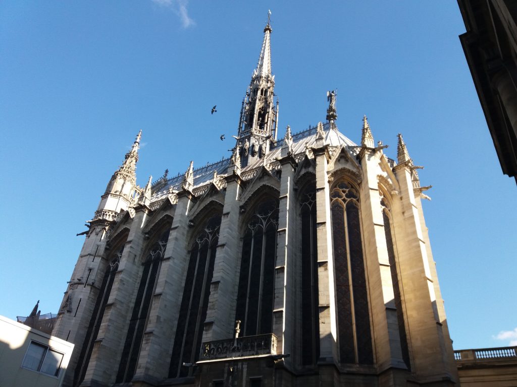 Paris Sainte-Chapelle exterior