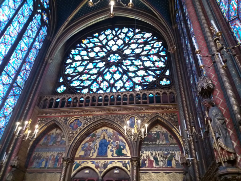 Paris Sainte-Chapelle stained glass windows